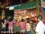 Entering Wat Saket Fair
