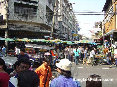 Local market in Bangkok