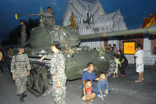 Bloodless coup in Thailand