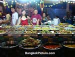 Thai Food Stall at the local market